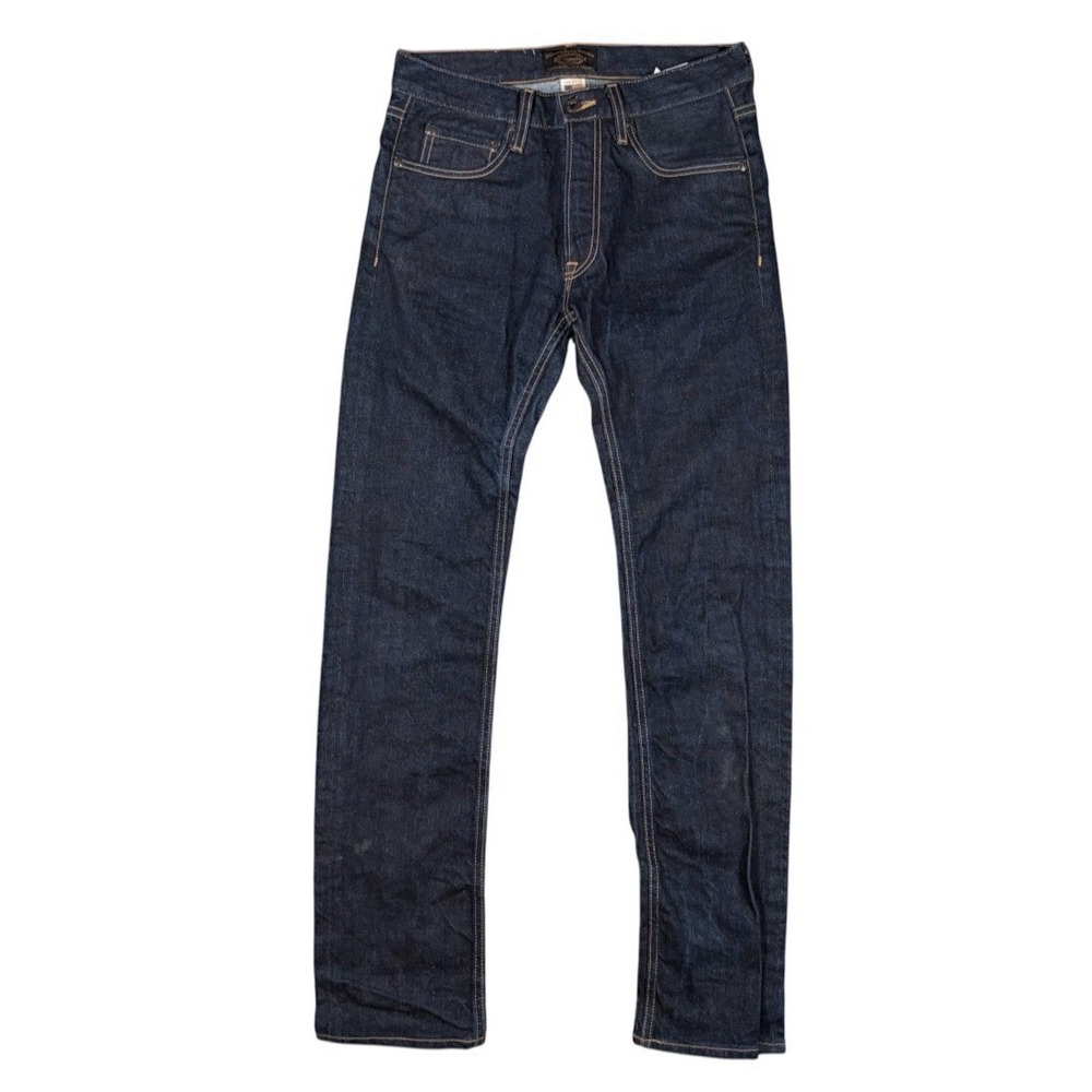 C.C. Filson Muleskinner Jeans 28x33(31) MADE IN USA Raw Indigo Men's Dark Denim